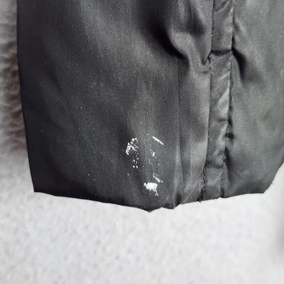 Marc New York Andrew Marc Coat Womens Medium Black Down Puffer Fur Hood Parka - Picture 10 of 16